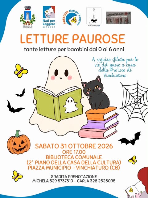 Locandina di Letture Paurose
