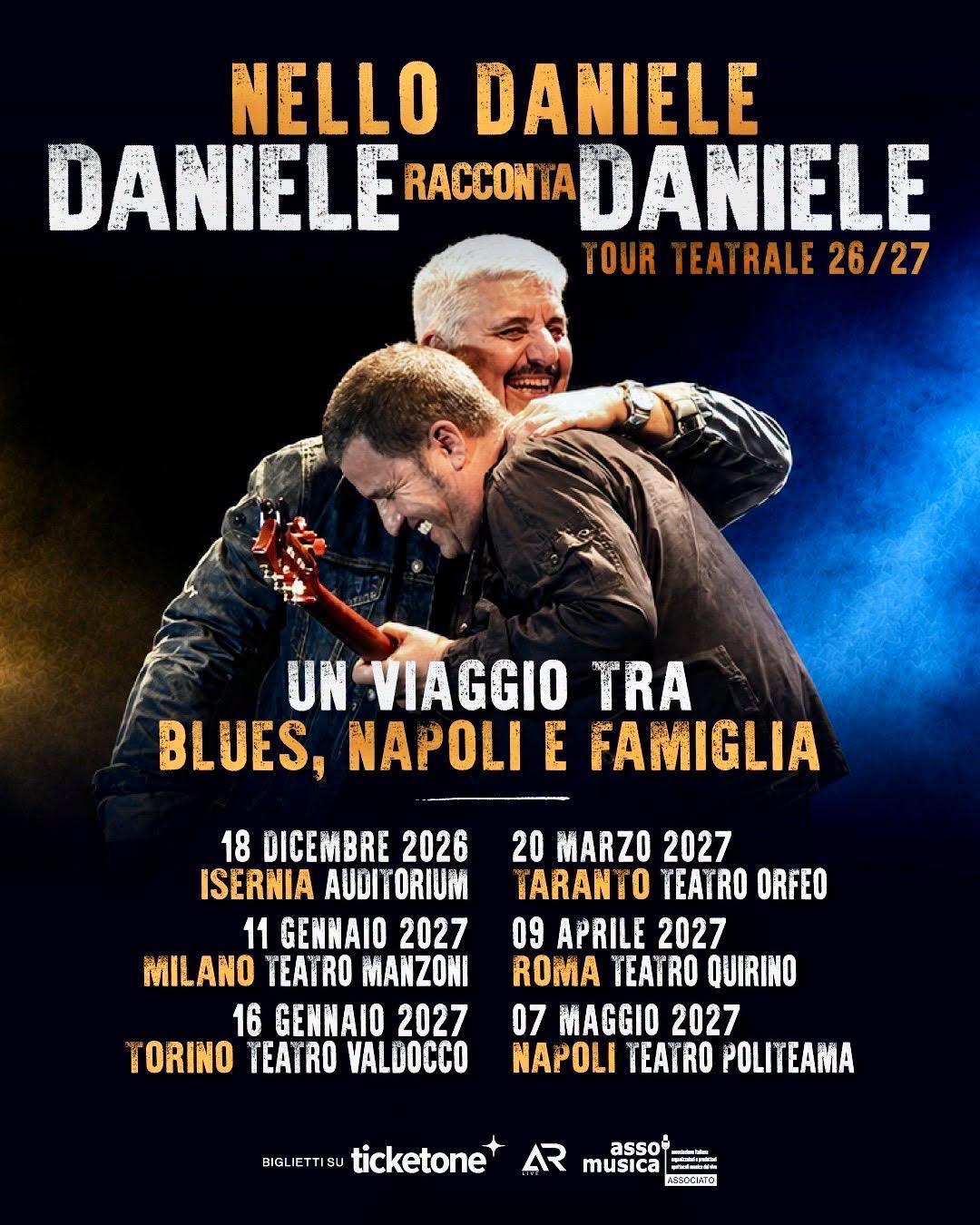 Locandina di Nello Daniele - Daniele racconta Daniele