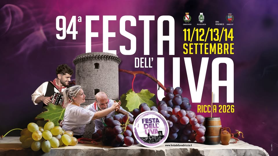Plakat von 94ª Festa dell'Uva di Riccia