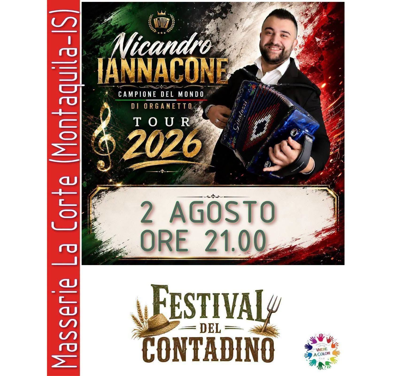 Locandina di Festival del Contadino Vivere a Colori